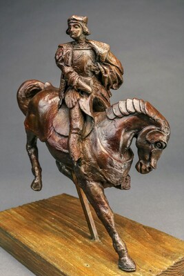 Horse and Rider - Bronze