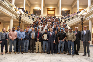 Lineworkers honored at Georgia State Capitol for Hurricane Helene response