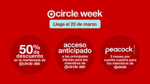 La Semana de Target Circle regresa del 23 al 29 de marzo: siete días de grandes ofertas con ahorros de hasta un 40%