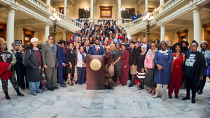 United to Save US Coalition Rallies at Georgia Capitol for Civil Rights Protections