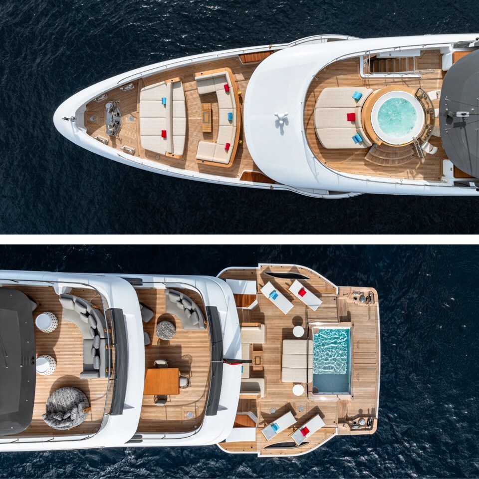 The only 40M Benetti Oasis Available on the Global Market Announced for Sale by Ikonic Yachts for 26,000,000 EUR