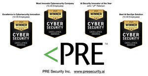 PRE Security Inc. Honored with Multiple Awards; Co-Founder John "JP" Peterson Recognized as AI Security Innovator of the Year; Continued Growth for Company