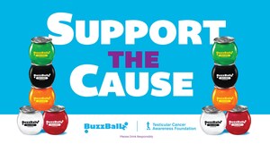 BuzzBallz Partners with Testicular Cancer Awareness Foundation for April "Support the Cause" Campaign