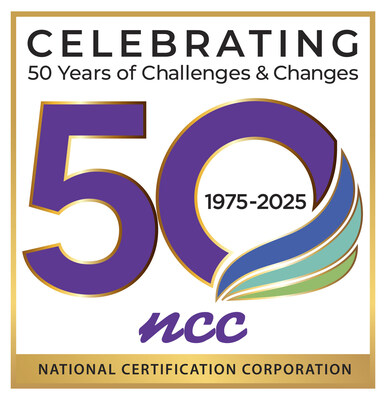NCC Celebrates 50 years of Excellence in Certification.