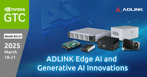 ADLINK Advances Edge AI and Generative AI Innovations at NVIDIA GTC 2025