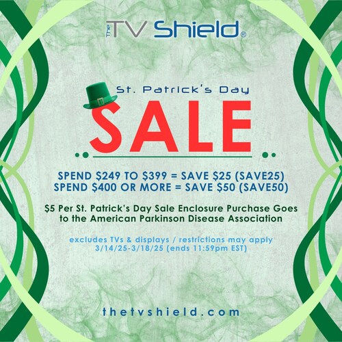 St. Patrick's Day TV Sale and Fundraiser