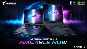 기가바이트 AORUS AI PC인 MASTER 18와 16 출시