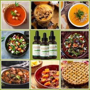 FUSION CBD PRODUCTS' FULL AND BROAD SPECTRUM CBD OILS MAKE SWEET AND SAVORY MEAL COMPANIONS