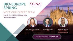 Scinai to Connect with Investors, Showcase its Innovative I&amp;I pipeline and its Boutique cGMP Biologics CDMO during BIO-Europe Spring 2025