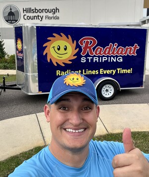 Radiant Striping Changing the Landscape of the Tampa Community with Charitable Parking Lot Striping Initiative