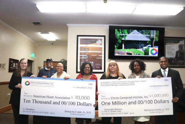 Jackson-based behavioral health provider receives $1 million donation from founder and executive director Bishop Ira Combs