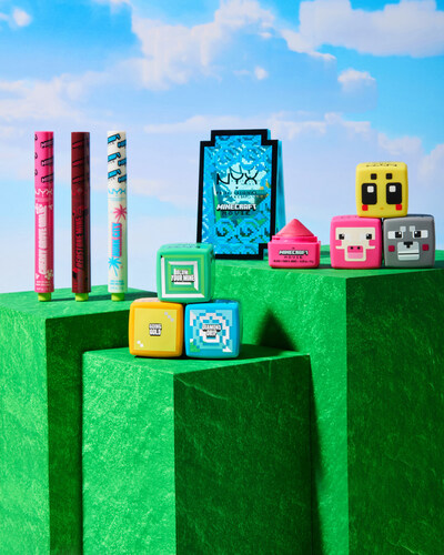 NYX Professional Makeup's A Minecraft Movie collection