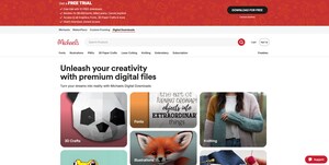 Michaels Launches Digital Downloads Hub with Creative Fabrica
