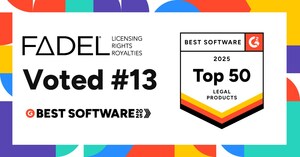 FADEL Earns Spot on G2's 2025 Best Software Awards for Legal Compliance