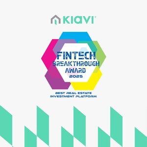 Kiavi Named "Best Real Estate Investment Platform" by FinTech Breakthrough