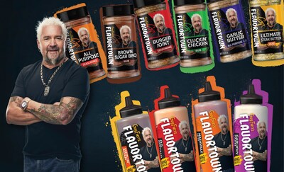 Flavortown Sauces Line-up Expands to Include 
Four New Wing Sauces, Six New Rubs and Seasonings, New BBQ Sauces and Condiments