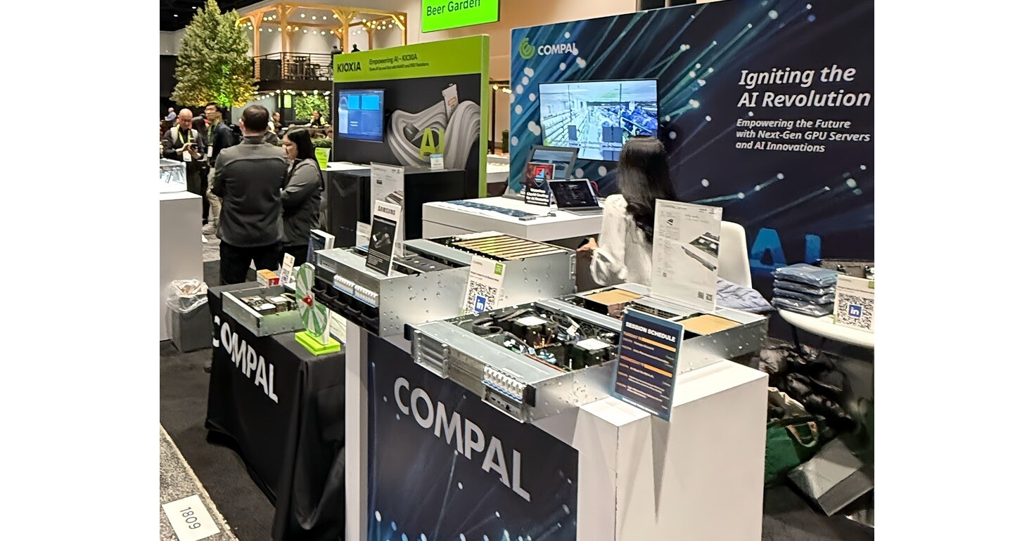 Compal Launch New High-Performance GPU Server Platform Built on NVIDIA ...