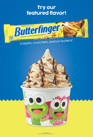 Hop into Fun with sweetFrog's New Butterfinger® Frozen Yogurt!