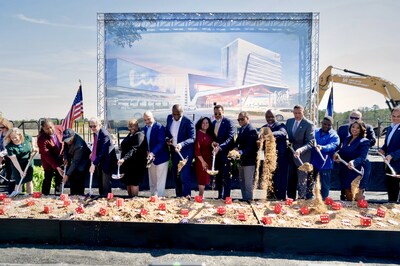 Bruce Smith Enterprise and The Cordish Companies today celebrated the groundbreaking of the new LIVE! CASINO & HOTEL VIRGINIA in Petersburg. Today’s milestone officially commences construction on a transformative project that will generate billions of dollars in economic benefits and spinoff development, create thousands of new jobs, and set a new standard for gaming, hotels, and entertainment in the Commonwealth.