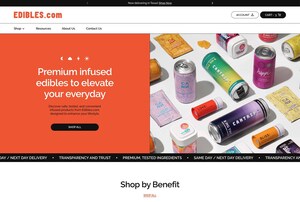 Edible Brands Launches Edibles.com - A Delivery Marketplace for the Nation's Leading Hemp Products