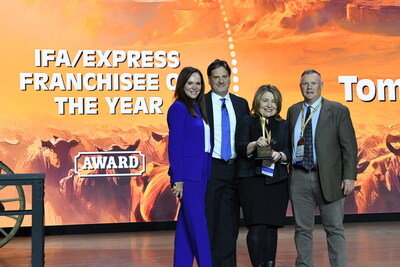 Express Employment Professionals Franchisees of the Year Tina and Tom Williams
