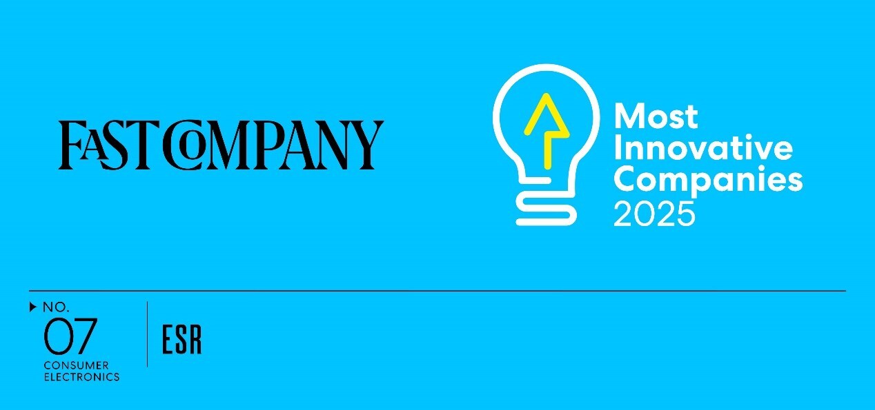 ESR in Fast Companys Liste der innovativsten Unternehmen 2025 ausgezeichnet.