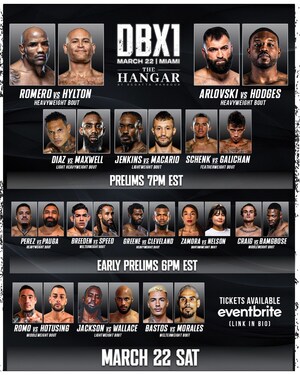 Dirty Boxing Championship Streaming First Live Event, DBX 1 on Youtube Featuring Yoel Romero, Andrei Arlovski and Ulysses Diaz