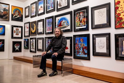 Psychedelic rock artist Stanley Mouse set to make appearances at Animazing Gallery in Las Vegas.