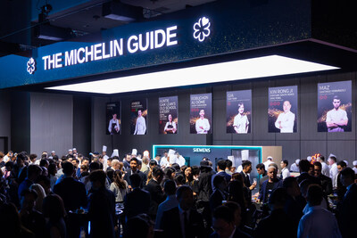 典禮現場設有Tasting Pavilion並邀請八位來自不同地區的米芝蓮星級餐廳主廚，以多樣的料理風格烹製佳餚讓嘉賓享用。