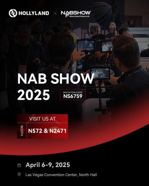 Hollyland to Showcase Advanced Audio-Visual Solutions at 2025 NAB Show in Las Vegas