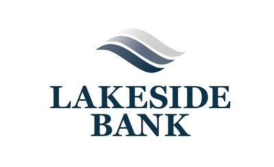 Lakeside Bank logo.