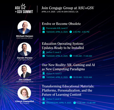 Cengage Group Explores AI’s Impact on Education at ASU+GSV Summit 2025