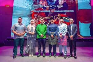 HLB Launches the 'Senyum-Senyum Raya' Campaign with a Raya Song by HLB Ambassador, Alif Satar