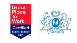 Philip Morris International's India affiliate certified as a Great Place to Work for the Fourth Consecutive Year