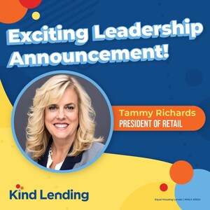 Kind Lending Announces Tammy Richards as President of Retail