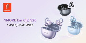 1MORE Launches Innovative Audible Device 1MORE Ear Clip S20: Where Aesthetics Meet Technology to Achieve Elegance
