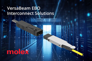 Molex Addresses Hyperscale Data Center Growth with High-Performance, Low-Maintenance 'Plug and Play' VersaBeam EBO Interconnect Solutions