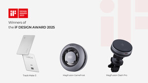 AUKEY's Cutting-Edge Bluetooth Tracker and Cooling Chargers Earn Top Honors at iF DESIGN AWARD 2025