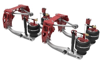 RespondAir is engineered for both single axle (30k-35k) and tandem axle (60k-70k) configurations, making it ideal for aerial trucks, rescue pumpers, tankers and other heavy-duty fire apparatus.