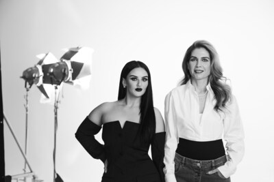 Beauty creator and makeup artist Mikayla Nogueira alongside co-founder and industry veteran Ani Hadijinian.