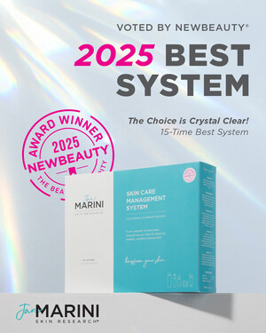 Jan Marini Skin Research Celebrates 15th Consecutive NewBeauty Award for Best Skin Care System