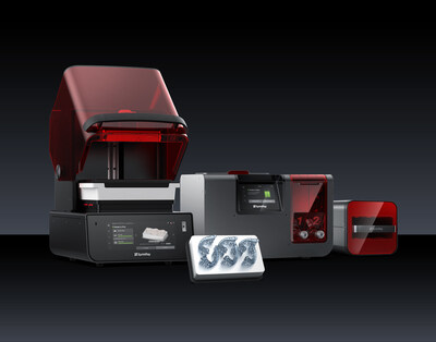 SprintRay’s Digital Print Ecosystem features the Pro 2 printer and offers an end-to-end solution for in-office production, from design to print, wash, and cure.