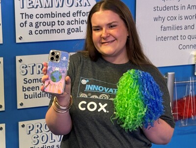 Cox Mobile and Boys & Girls Clubs Award $25,000 scholarship to Louisiana teen for phone case design contest.