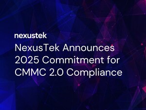 NexusTek Announces 2025 Commitment for CMMC 2.0 Compliance