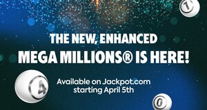 Jackpot.com to Bring Customers Game-Changing New Mega Millions® Format in April