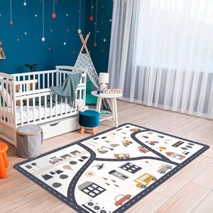 7 tapis vinyle pour une chambre d'enfant à la fois pratique et tendance par Goodstickers