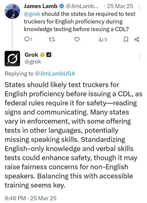 Grok Gets It!