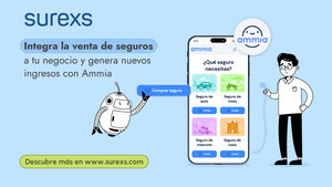 Surexs ofrece a empresas la oportunidad de incrementar ingresos mediante la venta de seguros a través de su ecosistema tecnológico Ammia