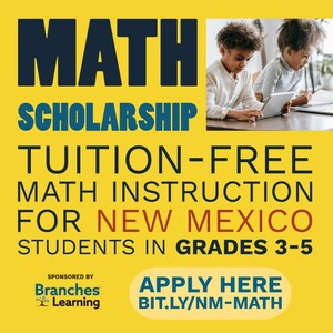 Branches Learning Offers Math Scholarships to New Mexico Students in Grades 3-5