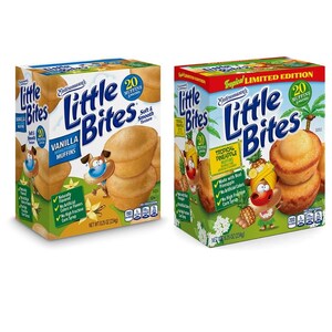 Aloha, Muffin Lovers! Brighten Your Day with New Little Bites® Snacks Tropical Pineapple and Vanilla Muffins